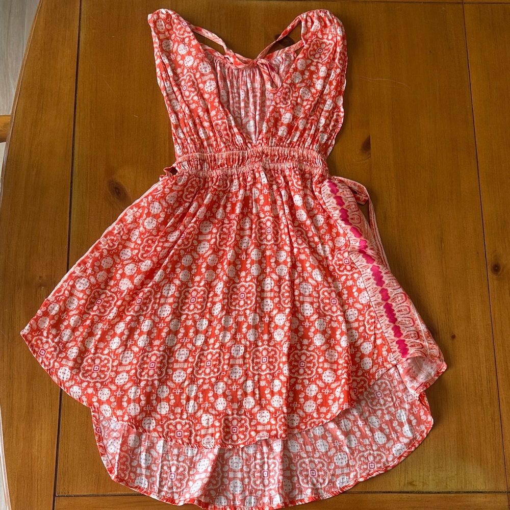 Free People Orange Dress